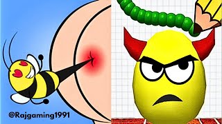 Draw T Smash vs Help Me Tricky Story  ASMR Satisfying Gameplay 2024 drawtosmash helptrick viral [upl. by Odnanref173]