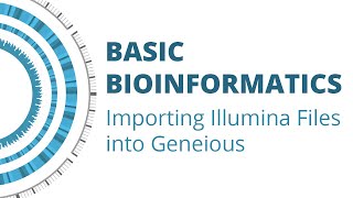 Basic Bioinformatics How to Import Illumina Files into Geneious [upl. by Gillan]