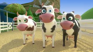 La Vaca lola 🐄 Videos para niños  Canciones Infantiles del Rancho 🐄 [upl. by Analra878]