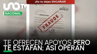 Alertan a población por fraudes y extorsiones en apoyos para vivienda [upl. by Assele]