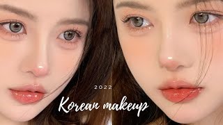 Amazing makeup tutorial 2022 korean makeuptutorial koreanmakupforbeginners [upl. by Kerrie]