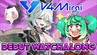 Alias Anono V4MIRAI Debut Watchalong sponsored [upl. by Eniawed]