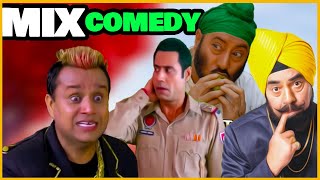 Best Punjabi Comedy Scenes4 in1 Binnu DhillonJaswinder BhallaBN SharmaKaramjit Anmol  Full Fun [upl. by Hanimay49]