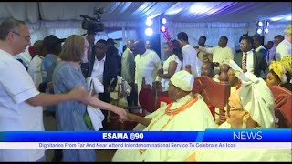 ESAMA 90 Dignitaries From Far And Near Attend Interdenominational Service To Celebrate An Icon [upl. by Etakyram248]