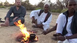 How Nubian People in Egypt Making Their Traditional Jabana Coffee [upl. by Bassett8]