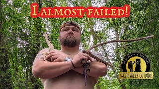 Fire lighting methods and bow drill demo UK Bushcraft and Survival [upl. by Lyrac]