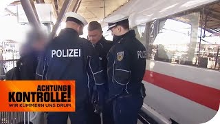 Schwarzfahrer im ICE Warum will er seinen Ausweis nicht zeigen  Achtung Kontrolle  kabel eins [upl. by Asin622]