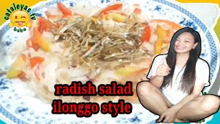 How to make RADISH SALAD Radish salad recipe cataleyastv5894 [upl. by Rutger594]