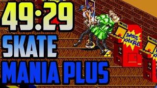 Streets of Rage 2 New Era Skate Mania Plus Speedrun 4929 [upl. by Stargell361]