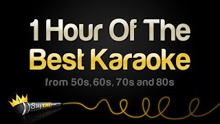 Best Karaoke songs with lyrics from 50s 60s 70s and 80s [upl. by Naitsihc791]