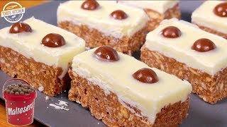 No bake Malteser Slices  How to make [upl. by Formenti]