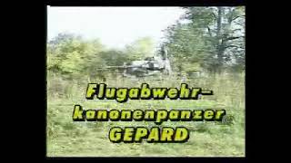 German Army  Flugabwehrkanonenpanzer Gepard [upl. by Leatri]