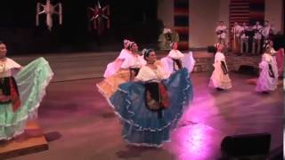 Ballet Folklorico de Los Angeles accompanied by Los Hermanos Herrera La Morena  The Ford Amphithe [upl. by Lledal]