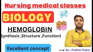 HEMOGLOBIN structure synthesis and function of Hb हीमोग्लोबिन [upl. by Akiraa]