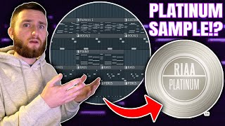 how i made the sample that got me a platinum song [upl. by Enitsirhk]