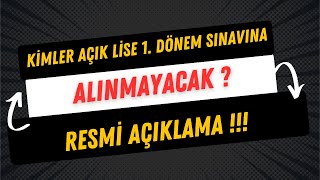 Açık Lise Sınava Nerede Gireceğimi Nasıl Öğrenirim [upl. by Daegal]