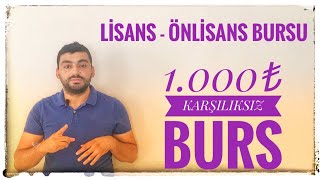 1000₺ KARŞILIKSIZ BURS ÜNİVERSİTE ÖĞRENCİLERİNE 1000₺ BURS UTRADER BURS BAŞVURUSU BAŞLADI [upl. by Iznyl125]