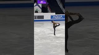 Donovan Carrillo MEX 2024 ISU Worlds  he is GOLD to me worldfigure iceskating shorts [upl. by Nosmirc]