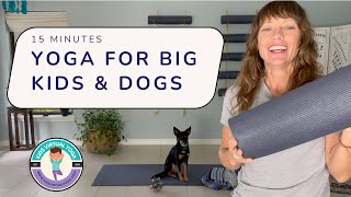 Yoga For Kids And Dogs [upl. by Idnak]