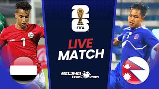 Nepal vs Yemen football Live  Match Preview  2026 FIFA World Cup Qualifiers R2 [upl. by Asilej955]