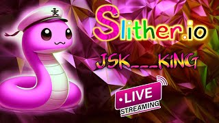 Slitherio  Live Streaming  11082024  JSK K i N G  JSK Team YT LiVE [upl. by Liggett87]