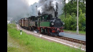 Der obere Abschnitt der Weißeritztalbahn von der Wiedereröffnung bis zum Schmalspurfestival 2017 [upl. by Lynnett]