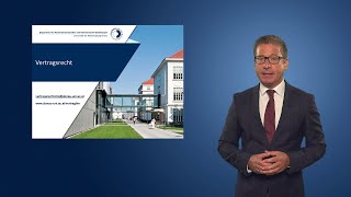 Weiterbildungsstudium „Vertragsrecht“ LLM [upl. by Annayt]