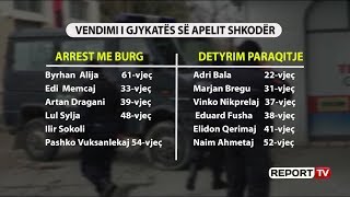 Grupi i fajdeve në Shkodër Apeli nxjerr nga qelia 6 të arrestuar burg të tjerëve [upl. by Lennahc]
