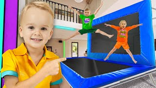 Chris turned House Into a Trampoline Park [upl. by Kettie]