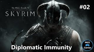 Skyrim  Missão principal  Diplomatic Immunity [upl. by Iralav364]