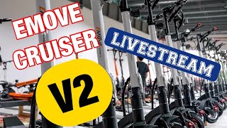 the EMOVE CRUISER V2 IS COMING LIVESTREAM getting mine soon any topic any question [upl. by Yesima203]