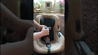 How to Install a Car Seat Without Its Base American Style [upl. by Ehc]