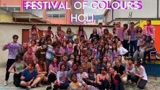 Holi Festival of Colours  UWC Mostar [upl. by Clementis]