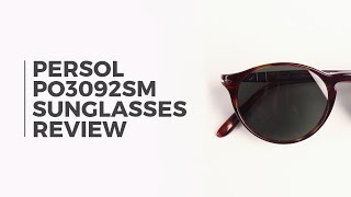 Persol PO3092SM Sunglasses Review  SmartBuyGlasses [upl. by Danzig]