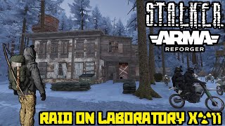 STALKER REFORGED  LABORATORY X11 RAID EVENT  ARMA REFORGER [upl. by Uohk]