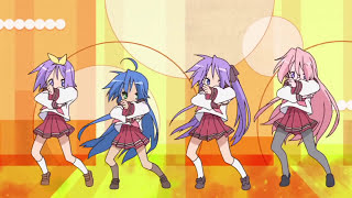 Lucky Star Opening  BluRay 720p らき☆すた [upl. by Alikahs590]