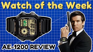 Casio Royale 🕵️‍♂️⌚ My 1 Week AE1200 Review [upl. by Phil840]