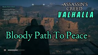 Bloody Path to Peace Find and speak to Ivarr Assassins Creed Valhalla [upl. by Eniamerej760]