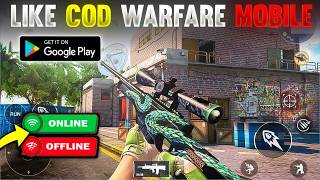 TOP 10 BEST GAMES FOR LOW END ANDROID IN 2024 NO LEG LIKE COD WARFARE MOBILE 2 [upl. by Amaral]