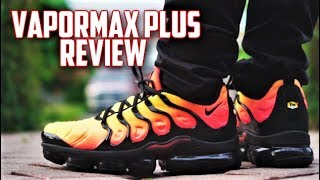 Nike Air Vapormax PLUS Review MOST COMFORTABLE NIKE SNEAKER [upl. by Icram673]