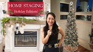 Home Staging Tips 6  Holiday Edition  2023 Design Trends  How to Stage a House For Sale [upl. by Baler]