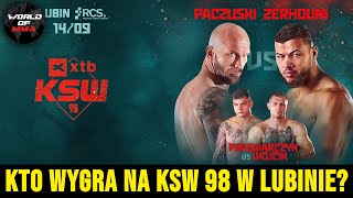 KSW 98 Lubin  typowanie wszystkich pojedynków [upl. by Bowrah]