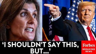 Trump Makes Shocking Claim About Why He Made Nikki Haley UN Ambassador At New Hampshire Rally [upl. by Luapsemaj]