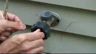 How to Fix a Leaky Frost Free Sillcock  Outdoor Faucet video [upl. by Gillette]