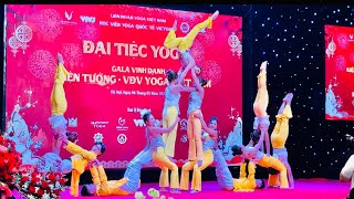 Yoga Dance  A Beautiful Yoga Dance Performance  Yoga Dance Performance In Hanoi [upl. by Eirehc]