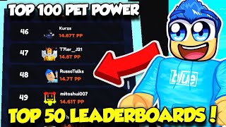 I Got TOP 50 ON THE LEADERBOARDS In Click Simulator [upl. by Nybor]