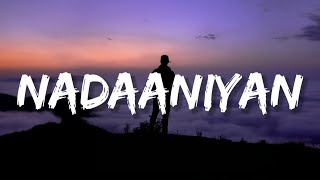 Kaisa tu gungunaaye muskuraaye Chhotimoti baaton pe munh phulaaye Lyrics Nadaaniyan  Akshath [upl. by Aimar]