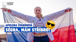 Porazila sestru a slaví stříbro 🥈  APOLENA ŠVÁBÍKOVÁ [upl. by Oiceladni]