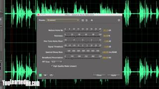 How to Easily Remove Hiss From Audio in Adobe Audition [upl. by Eissolf]