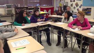 Walker Middle School Socratic Seminar [upl. by Greyso]